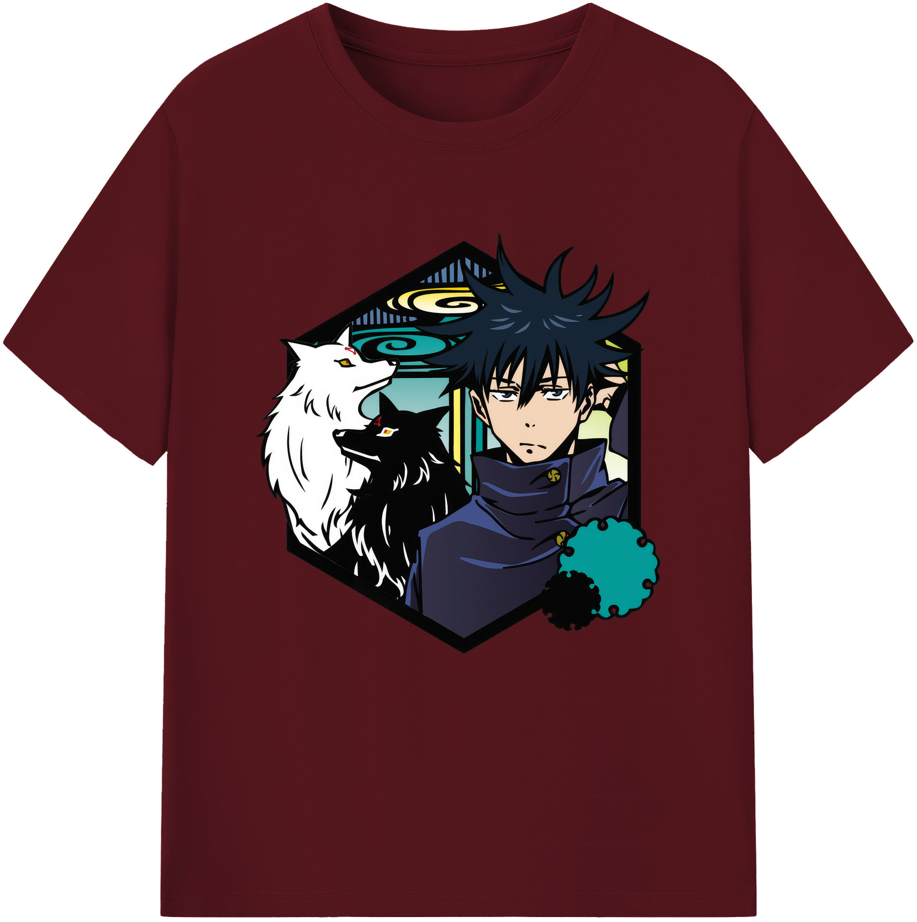 （画像用） 呪術廻戦 Jujutsu Kaisen 綿100％半袖Tシャツ（フロントプリント）